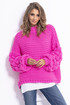 Women's wool coarse knitted sweater