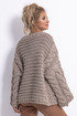 Women's wool oversized sweater