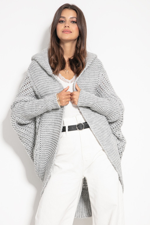 Women's cardigan with wool