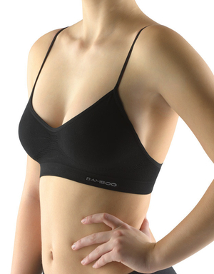 Seamless bra for narrow straps from the luxury Eco Bamboo collection from the Czech brand Milpex soft and breathable
