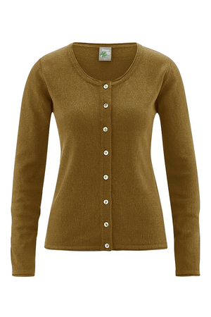 Women's knitted sweater made of natural materials from the collection of sustainable fashion from the German brand HempAge