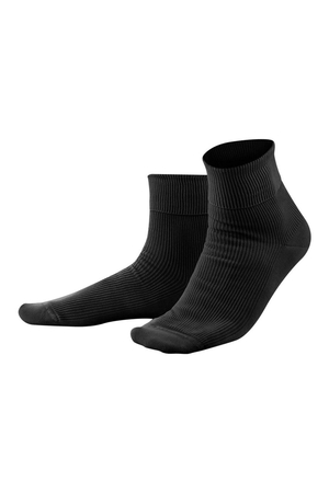 Ribbed organic cotton socks German brand Living Crafts pleasant to the touch hand weave adjusts to the shape of the foot made