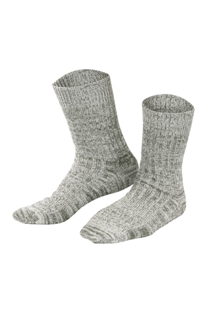 Warm soft Norwegian design socks made of organic cotton and organic wool from the German manufacturer of sustainable