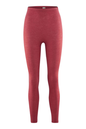 Natural women's leggings made of fine organic wool and silk from German manufacturer Living Crafts. soft comfortable