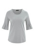 Organic cotton hem t-shirt short sleeves