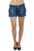 Women's denim mini shorts