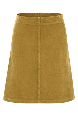 Natural hemp and organic cotton skirt from the sustainable fashion collection of the German brand HempAge. minimalist