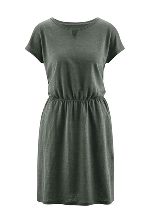 Summer women's dress for lovers of natural materials from the collection of the German brand LIVING CRAFTS soft linen
