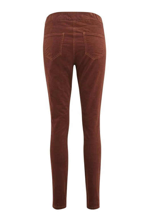 Women's organic cotton corduroy trousers