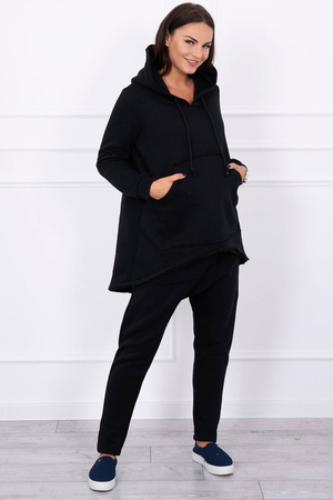 Stylish two-piece tracksuit set for women pleasant material with a high proportion of cotton comfortable oversized cut