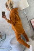 One-color women's tracksuit