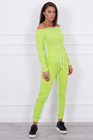 Attractive women's tracksuit with a high proportion of cotton. the set consists of a sweatshirt and pants comfortable and