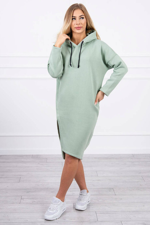 Long sweatshirt and dress in one