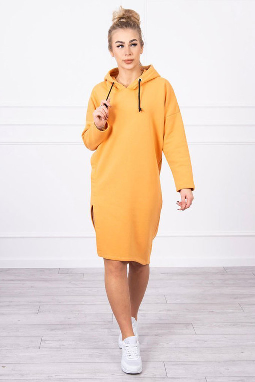 Long sweatshirt and dress in one