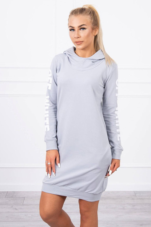 Women's cotton sweatshirt dress