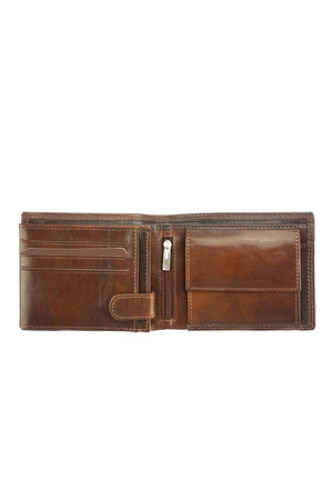 Clear leather portmanteau with expanded space for cards many places for cards or business cards two cash compartments