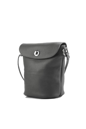 Stylish urban crossbody handbag monochrome design for carrying essentials functional swivel clasp lined body can be zipped