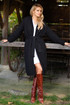 Women's knitted oversized cardigan