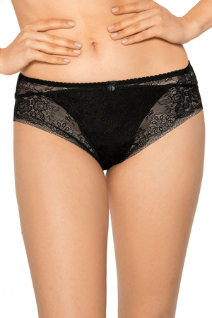 Lace panties made of beautiful lace. original cut fits comfortably on the body made of flowered lace reinforced cotton lap