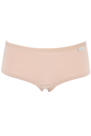 Women's organic cotton boxers. Classic cut panties made of a pleasant knit of organic cotton. The soft material is breathable