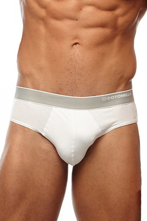 Classic men's briefs made of organic cotton. Popular organic cotton now also available for men's underwear. classic cut of
