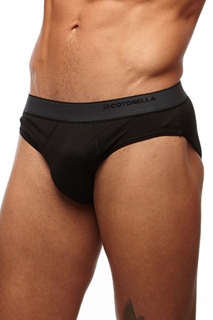 Classic men's briefs made of organic cotton. Popular organic cotton now also available for men's underwear. classic cut of