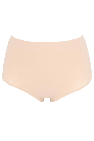 Women's seamless panties with a high waist under tight-fitting clothes. made of fine microfiber laser cut edges glued seams