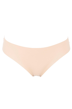 Comfortable women's thong under tight-fitting clothes. made of fine, elastic microfiber Available in basic colors - white,