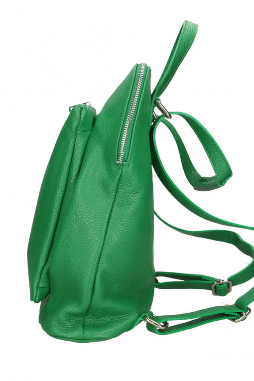 Women's Italian backpack genuine leather 2in1 Vittoria