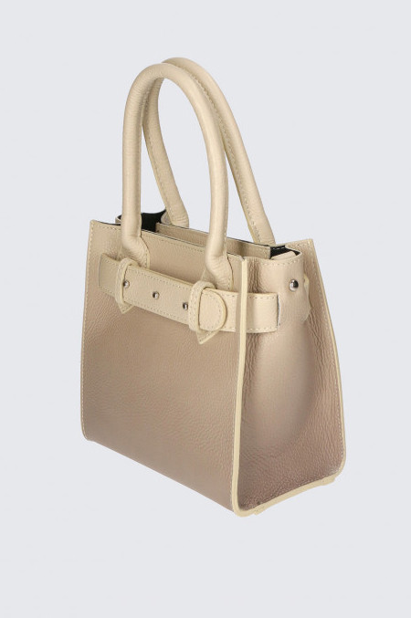 Leather handbag 2in1 Noemi