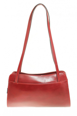Women's leather shoulder bag in a modern design. handbag made of quality Italian leather thanks to its simple design, it will
