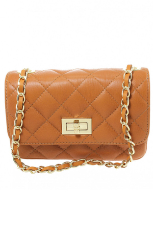 Women's leather clutch bag with a beautiful quilted motif. handbag made of quality Italian leather clutch bag for all the
