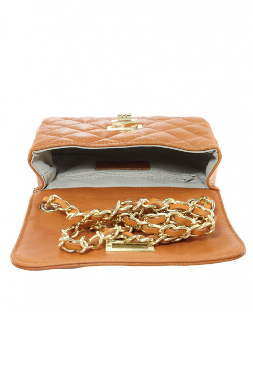 Italian leather clutch bag Elena