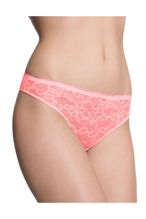 Sexy lace thong, invisible even under matching clothes thanks to the smooth Invisible-line technological treatment. fine
