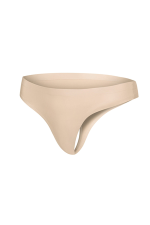 Smooth and simple thong, invisible even under matching clothes thanks to the smooth Invisible-line technological treatment.