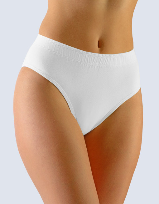 Cotton panties with higher waist