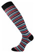 Women's striped knee socks