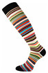 Women's striped knee socks