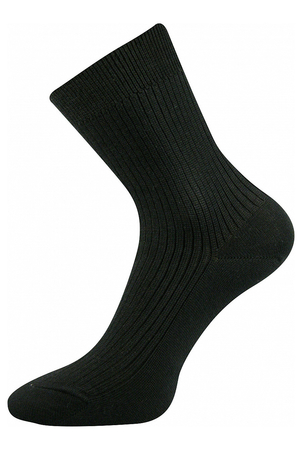 Women's and men's cotton health socks. extra loose, non-stretch hem ribbed knit elastic-free hem non-stretch hem ensures