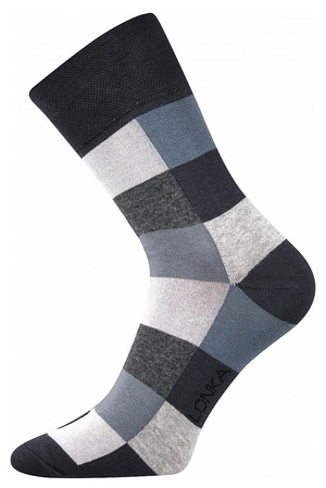 Men's antibacterial plaid socks. very fine knit, suitable for formal shoes free non-shrink hem also available in oversized