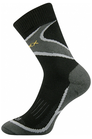 Women's and men's wool sports socks. anatomically shaped socks on the left and right leg fine clamp of the hem terry padding