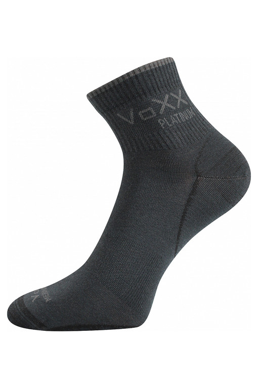 Antibacterial wool socks with silver lower