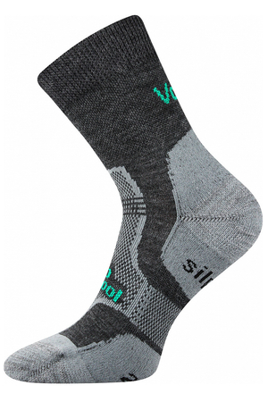 Men's and women's trekking wool socks. durable and functional socks for mountain hiking reinforced foot against bruises and