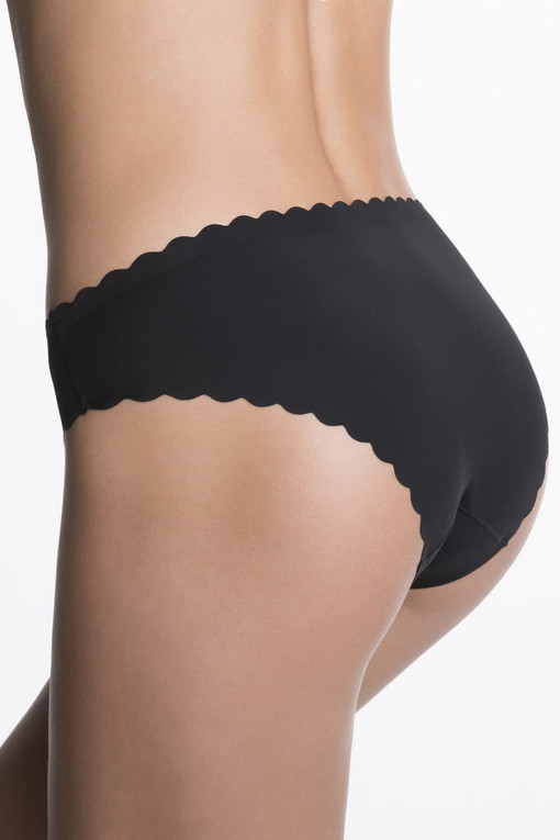 Seamless panties with decorative edges Laser cut