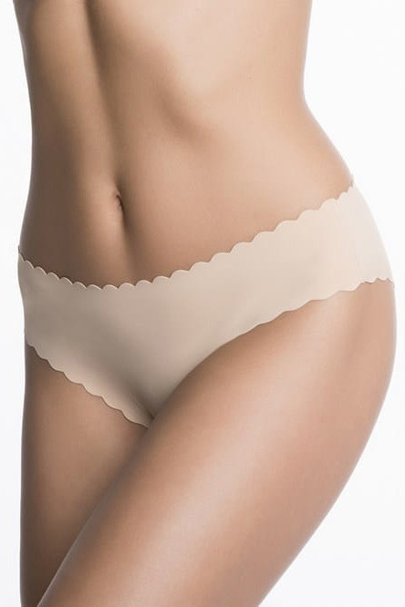 Seamless panties with decorative edges Laser cut