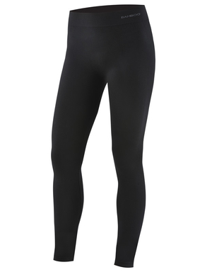 Eco women's black leggings from Czech brand Gina. high percentage of bamboo viscose stretchy wider waistband for maximum
