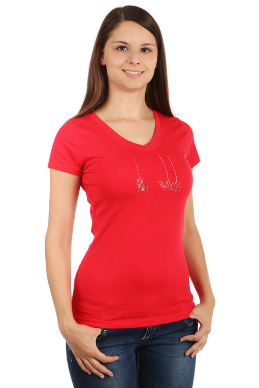 Women's T-shirt lace