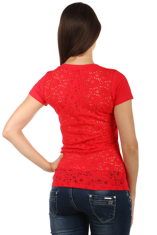 Women's T-shirt lace
