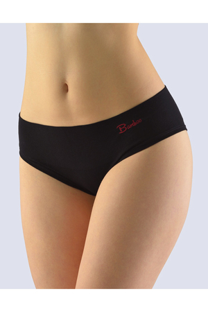 Comfortable French panties from Czech brand Gina seamless small inscription on the front rear part slightly cut out very soft