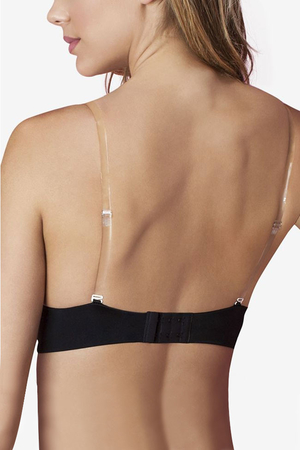 Transparent straps for bras available transparent straps in different widths adjustable strap length (23-43 cm) each package